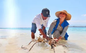 Pewaris Takhta Swedia Turun ke Laut Lombok, Ikut Tanam Terumbu Karang di Gili Meno