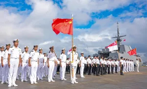 Singapura-Tiongkok Kompak Gelar Latihan Perang Laut