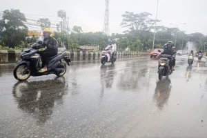 Balikpapan Diguyur Hujan Merata setelah Kemarau Sejak Juli