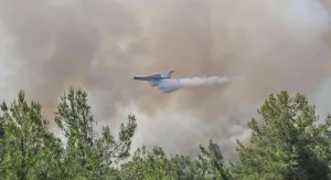 Jet Pemadam Russia Dikerahkan Jinakkan Api Karhutla di Turki