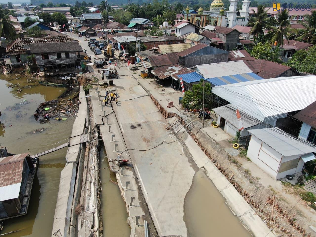Kemen PU Tangani Longsor Susulan di Jalan Poros Tenggarong–Samarinda