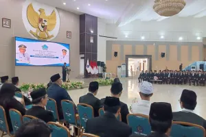Gubernur Sulut Yulius Selvanus Ingatkan 318 Pejabat Fungsional Jauhi Penyalahgunaan Wewenang.