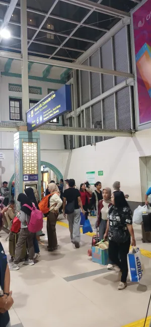 Imbas Erupsi Anak Krakatau, 117 Ribu Penumpang KA Tiba di Jakarta