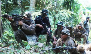 Korps Marinir Lintas Negara Asah Kemampuan Tempur di Darat Lewat Super Garuda Shield