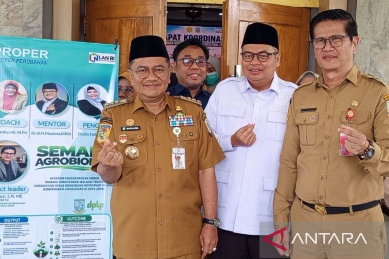 Kota Jambi Kembangkan Urban Farming Terintegrasi Lewat Se...