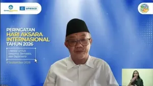 Mendikdasmen Ungkap Literasi Tak Cukup Sekadar Bisa Baca Tulis