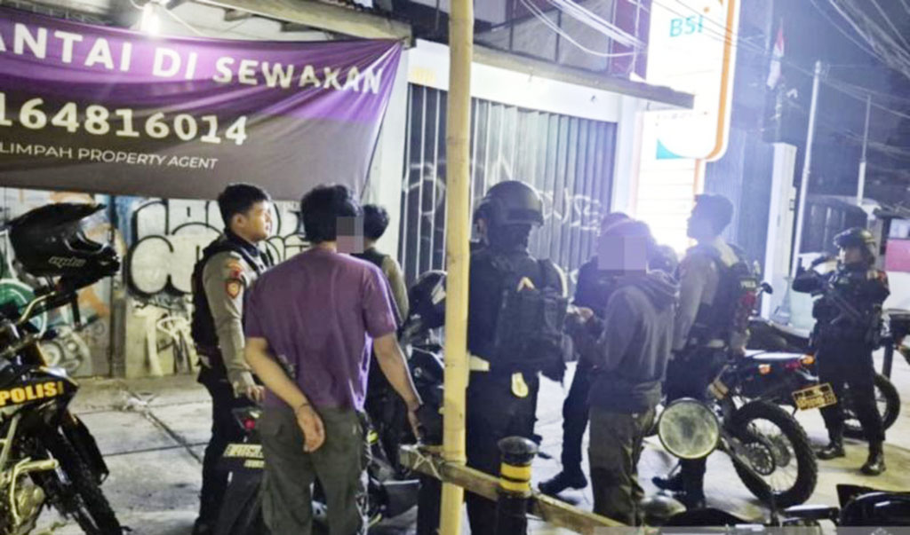 Polda Metro Jaya Bubarkan Tawuran dan Sita Dua Sajam di Cakung Jaktim