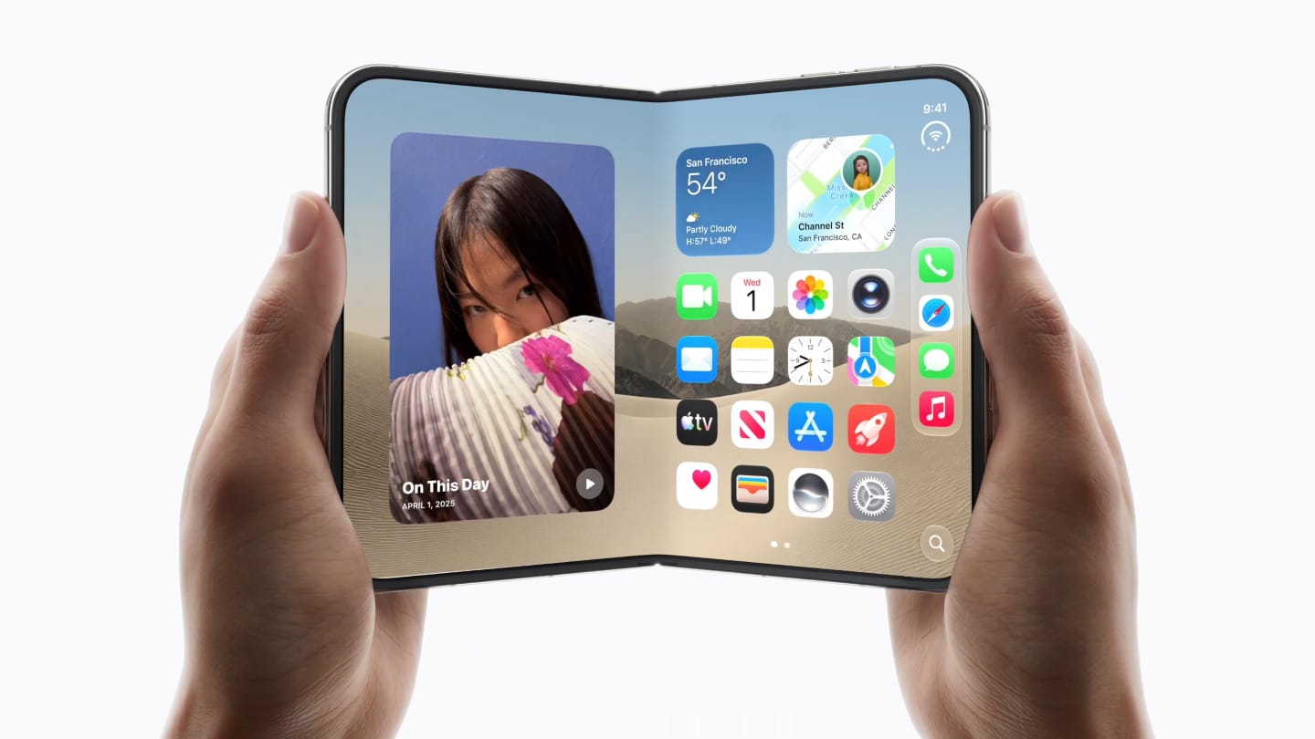 Apple Resmi Kenalkan iPhone Duo, iPhone Lipat Pertama dengan Layar 7,6 Inci
