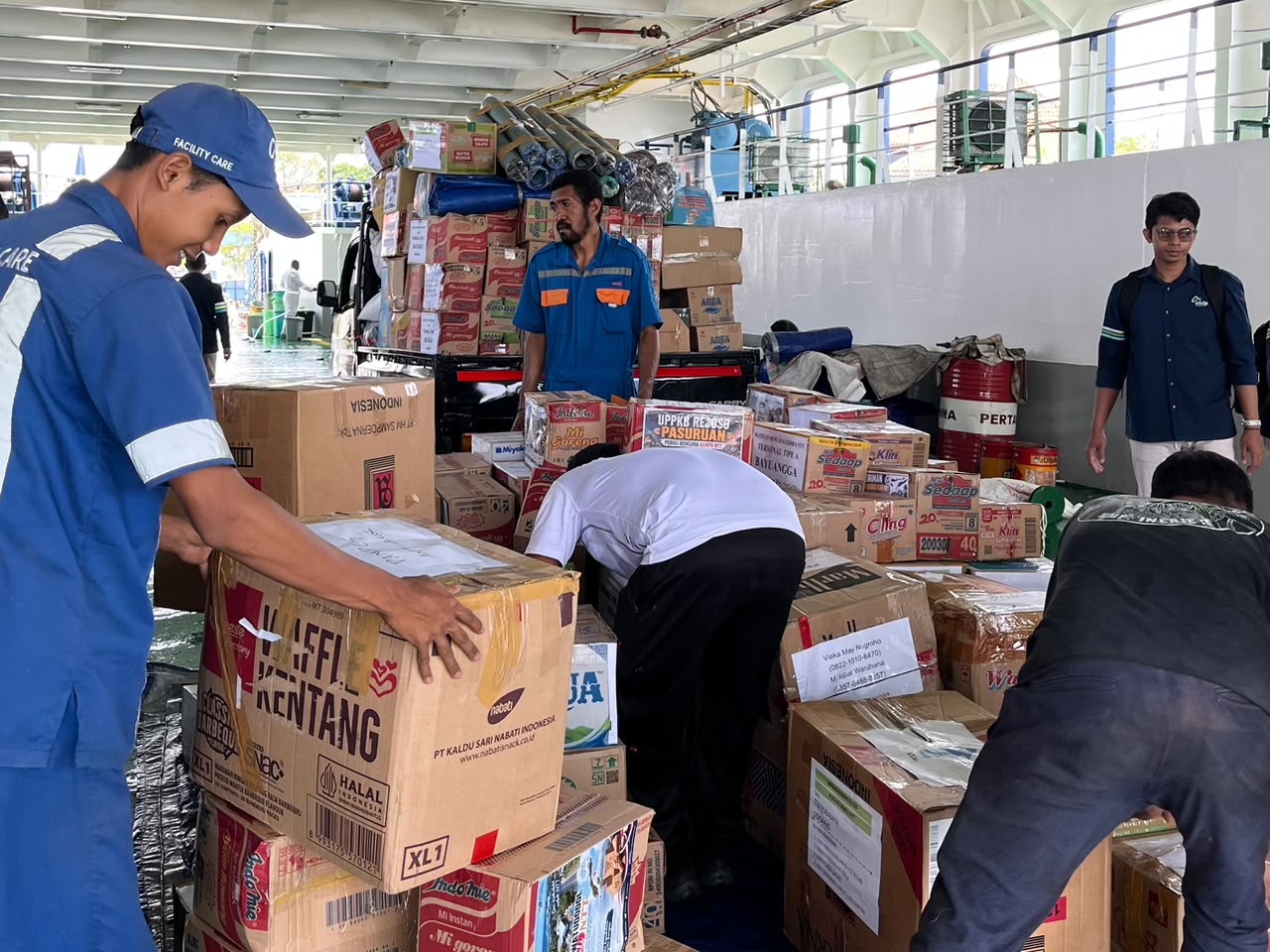 ASDP Kerahkan KMP Inerie II, Bawa Bantuan Kemanusiaan untuk Masyarakat Terdampak Bencana NTT