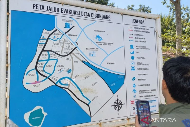 BNPB Petakan Kesiapsiagaan Bahaya Tsunami di Sepanjang Pe...