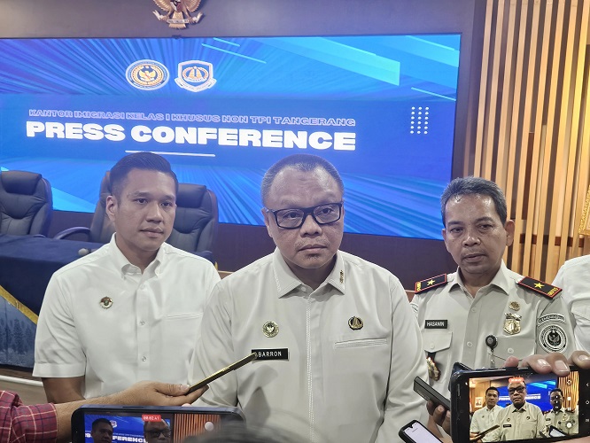 Kantor Imigrasi Tangerang Bekuk Tujuh WNA Sindikat Judol Internasional