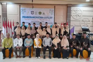 Pelepasan 31 Kafilah Gorontalo ke MTQ Nasional di Semarang