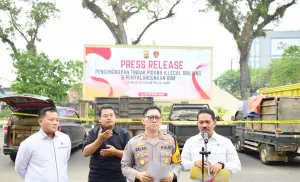 Sikat Mafia BBM Ilegal! Polda Jambi Ringkus 8 Pelaku dan Sita 22,8 Ton Minyak
