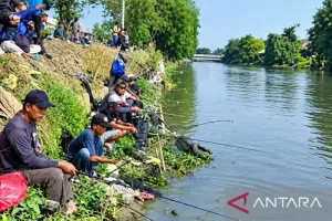 30 Kecamatan di Karawang Kompak Gelar Mancing Gratis, Ditebar 3,5 Ton Ikan