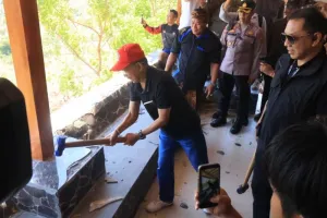 Tidak Sesuai RKPS, Gubernur Bali Bongkar Vila Ilegal Di Kawasan Hutan Buleleng