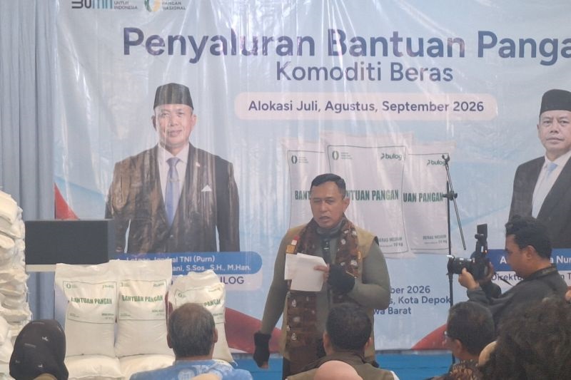 102 Ribu Warga Depok Segera Terima Bantuan Pangan Beras Bulog