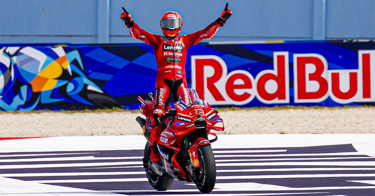 Marquez Rebut Sprint MotoGP San Marino, Ungguli Bezzecchi...