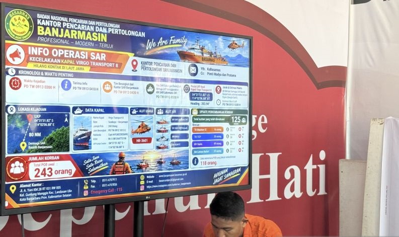 Posko Darurat Dibuka di Banjarmasin, 103 Korban Virgo Tra...