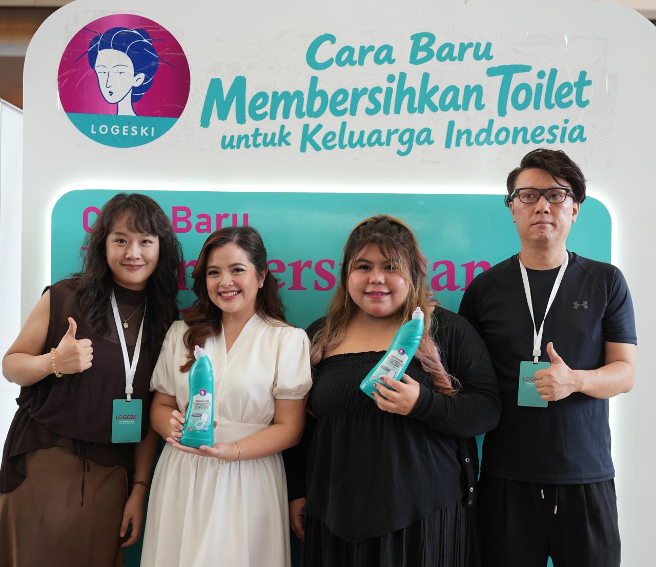 Usung Konsep No Scrub, Logeski Toilet Bowl Cleaner Hadirkan Cara Praktis Membersihkan Toilet