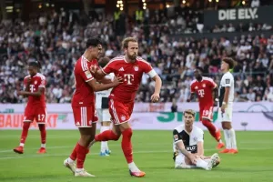 Harry Kane Jadi Penentu! Bayern Muenchen Susah Payah Tundukkan Elversberg 2-1