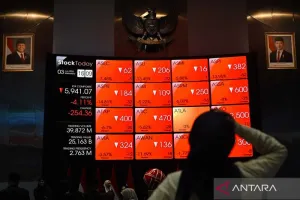 Awal Pekan, IHSG Melemah Seiring Pasar "Wait and See" Kebijakan Suku Bunga The Fed