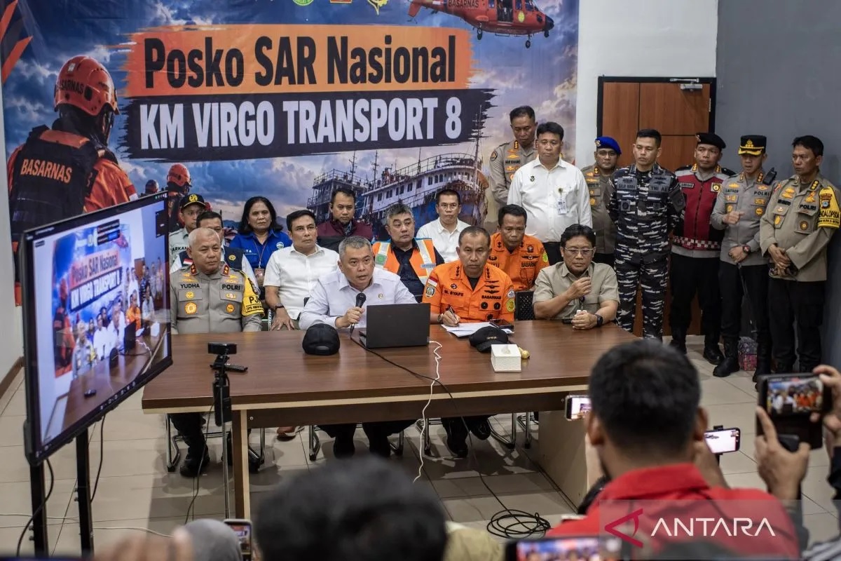 Kapal Virgo Terbalik di Laut Jawa, 6 Orang Tewas, 129 Belum Ditemukan