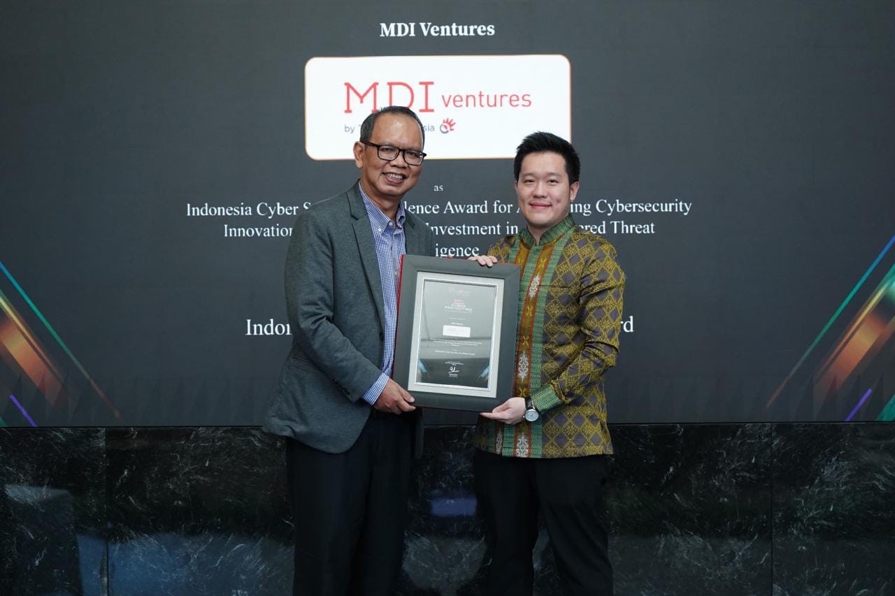 MDI Ventures Raih Penghargaan Keamanan Siber Berkat Investasi Strategis Teknologi AI
