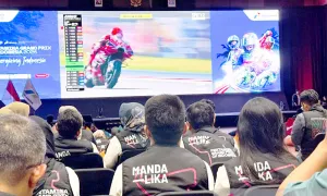Menuju Mandalika 2026, Pertamina Gandeng Ojol & Komunitas Motor Nobar MotoGP Misano