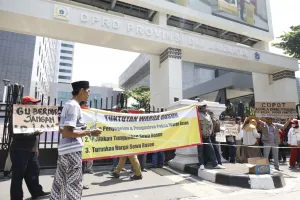 Warga Rusunawa Desak Pengusiran Dihentikan