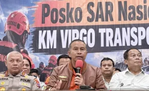 Bangkai KM Virgo Transport 8 di Kedalaman 30 Meter, Basarnas Pertimbangkan Tarik Kapal
