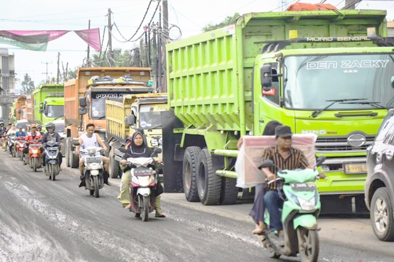 Bebas dari Jalur Neraka, Jalan Parung Panjang Rampung Diperbaiki, Truk ODOL Dilarang Melintas!
