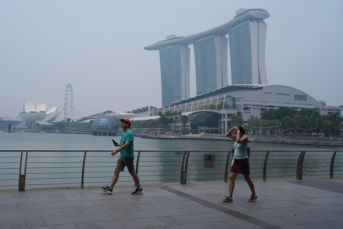 Kualitas Udara Singapura Terburuk Sejak 2019 Akibat Kabut Asap Kebakaran Hutan di Indonesia