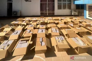 Sepanjang Januari hingga awal September, Bea Cukai Kendari Amankan 3,9 Juta Rokok Ilegal