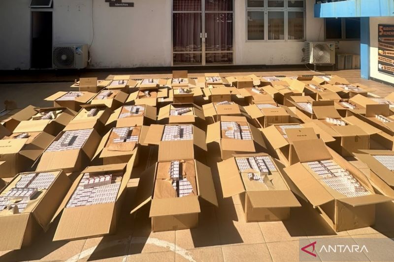 Sepanjang Januari hingga awal September, Bea Cukai Kendari Amankan 3,9 Juta Rokok Ilegal