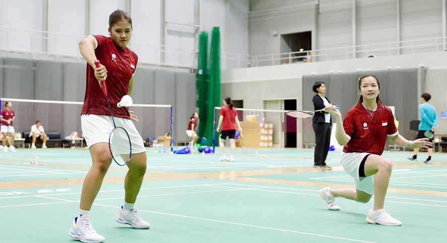 Bulu Tangkis Langsung Latih Tanding dengan Jepang