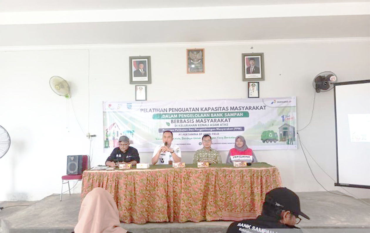 Sulap Sampah Jadi Cuan, Pertamina EP Gembleng Warga Jambi Kelola Bank Sampah