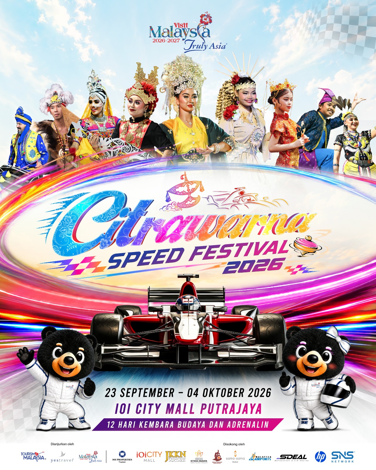 Citrawarna Speed Festival 2026 Padukan Semarak Budaya Mal...