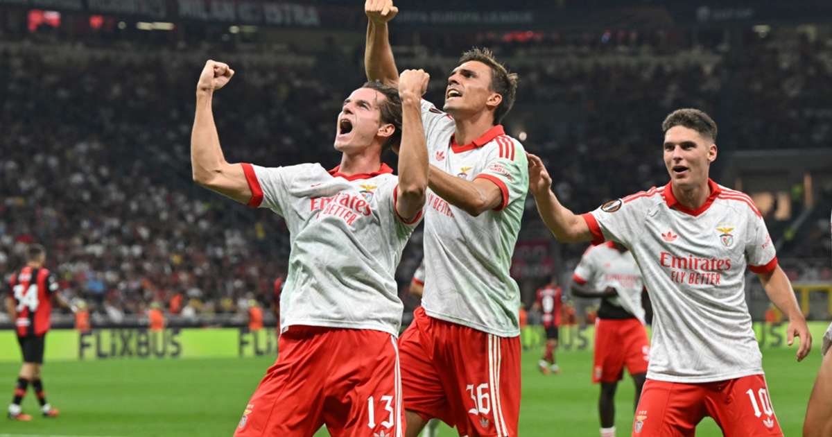 Hasil Liga Europa: AC Milan Dipermalukan Benfica 0-2 di San Siro