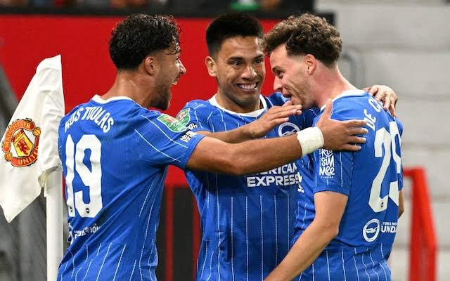 Kehancuran Manchester United Dimulai, Brighton Singkirkan dari Piala Liga