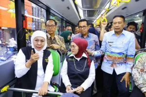 Trans Jatim Gratis Hari Ini, Khofifah Gratiskan Tarif untuk Harhubnas 2026