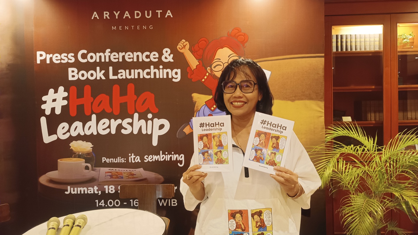 Buku Karya Ita Sembiring #HaHa Leadership Ajak Pemimpin B...