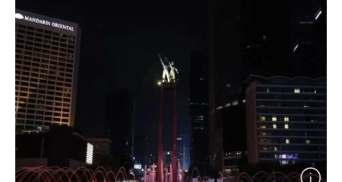 Daftar Jalan dan Ikon Jakarta yang Gelap Dampak Pemadaman...