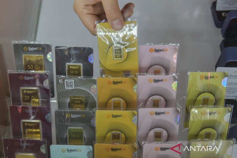 Harga Emas di Pegadaian Hari Ini: Emas Galeri24-Antam-UBS Kompak Naik, Berikut Daftarnya!