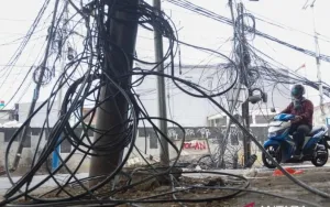 Kabel Semrawut Jakarta Jadi Sorotan, Gerakan 5M Didorong Diperluas