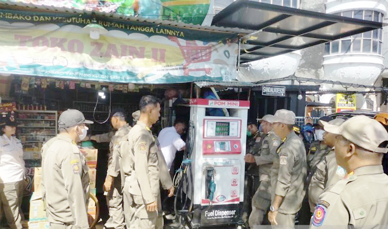 Larangan Keras Pertalite Eceran, Pemkot Balikpapan Terjunkan 5 Regu Razia Pom Mini