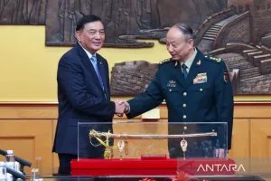 Menhan Sjafrie Bertemu Jenderal Nomor Dua China, Ini yang Dibahas di Beijing