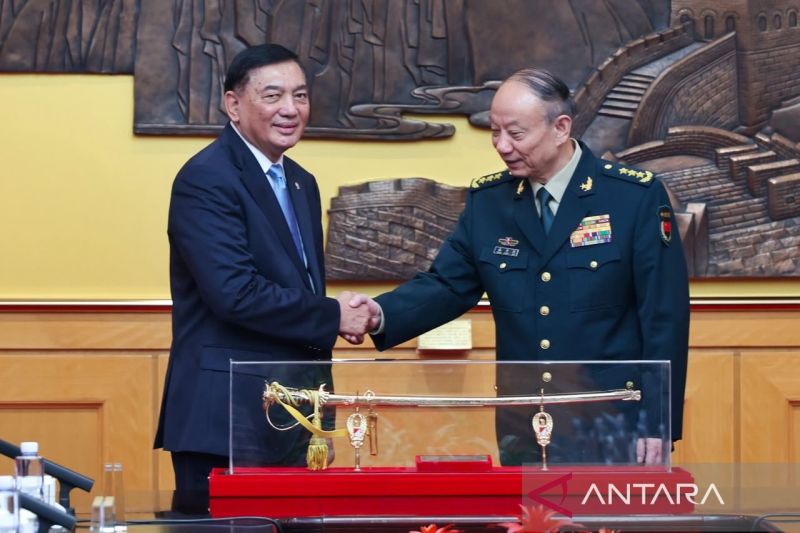 Menhan Sjafrie Bertemu Jenderal Nomor Dua China, Ini yang...
