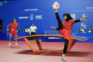 Teqball Putri Indonesia Lol...