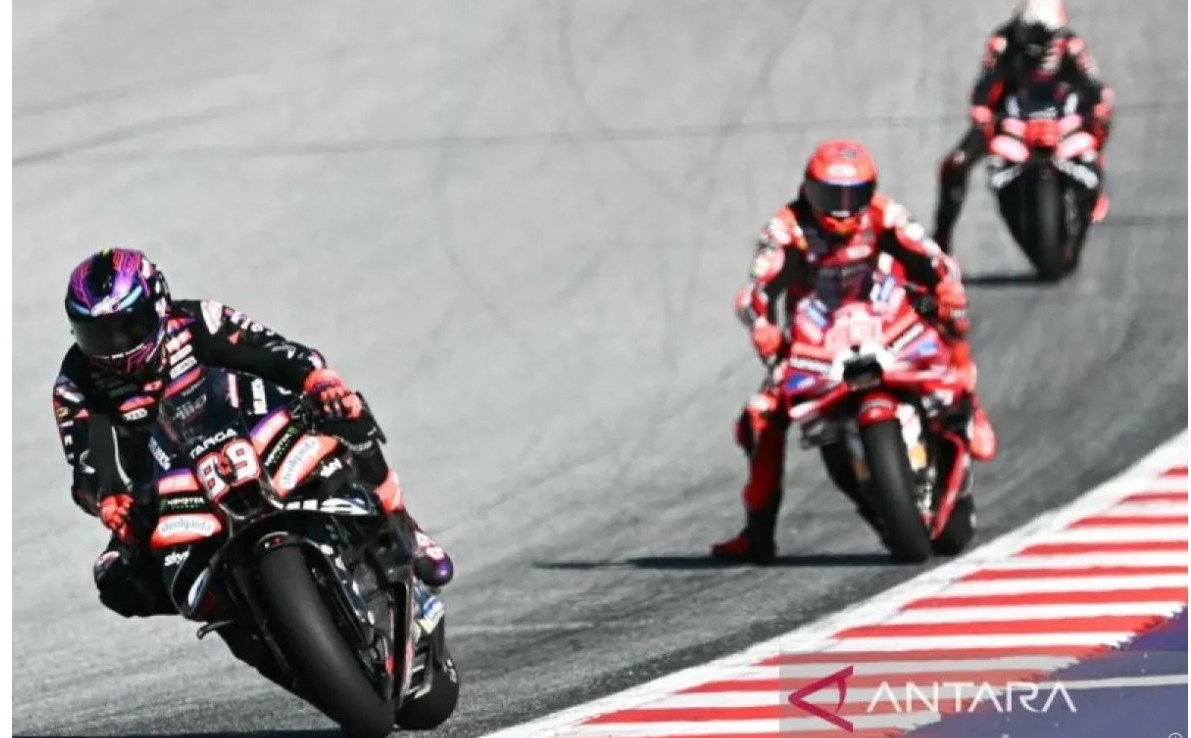 Jorge Martin Memenangi Sprint Race MotoGP Austria 2026