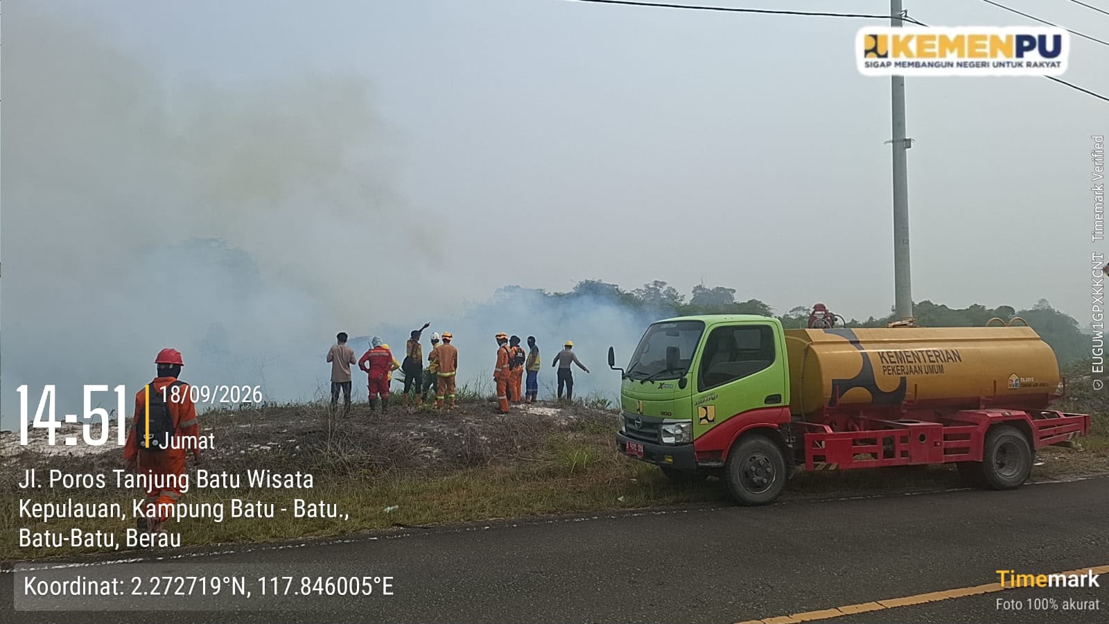 3 Provinsi Terdampak Karhutla, KemenPU Siap Salukan Air dan Peralatan 